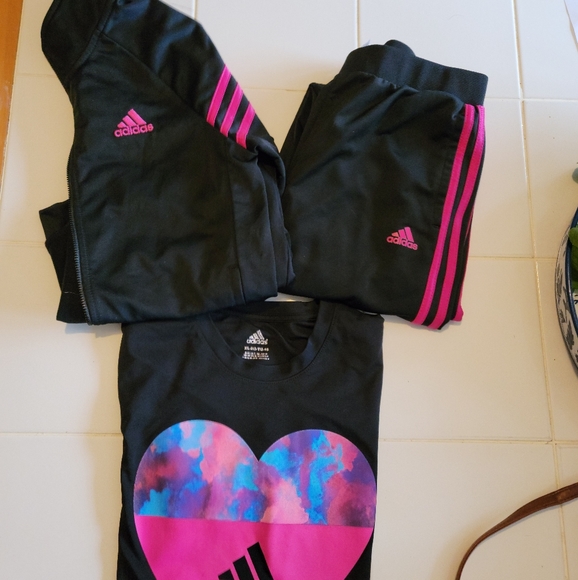 adidas Other - Girls 3 Pc Addidas Outfit
